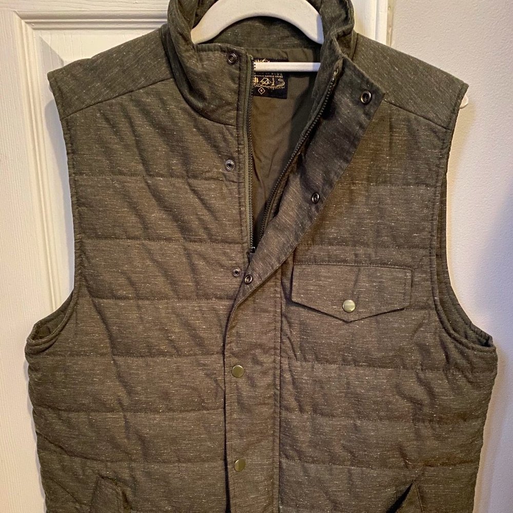Olive Mens Vest